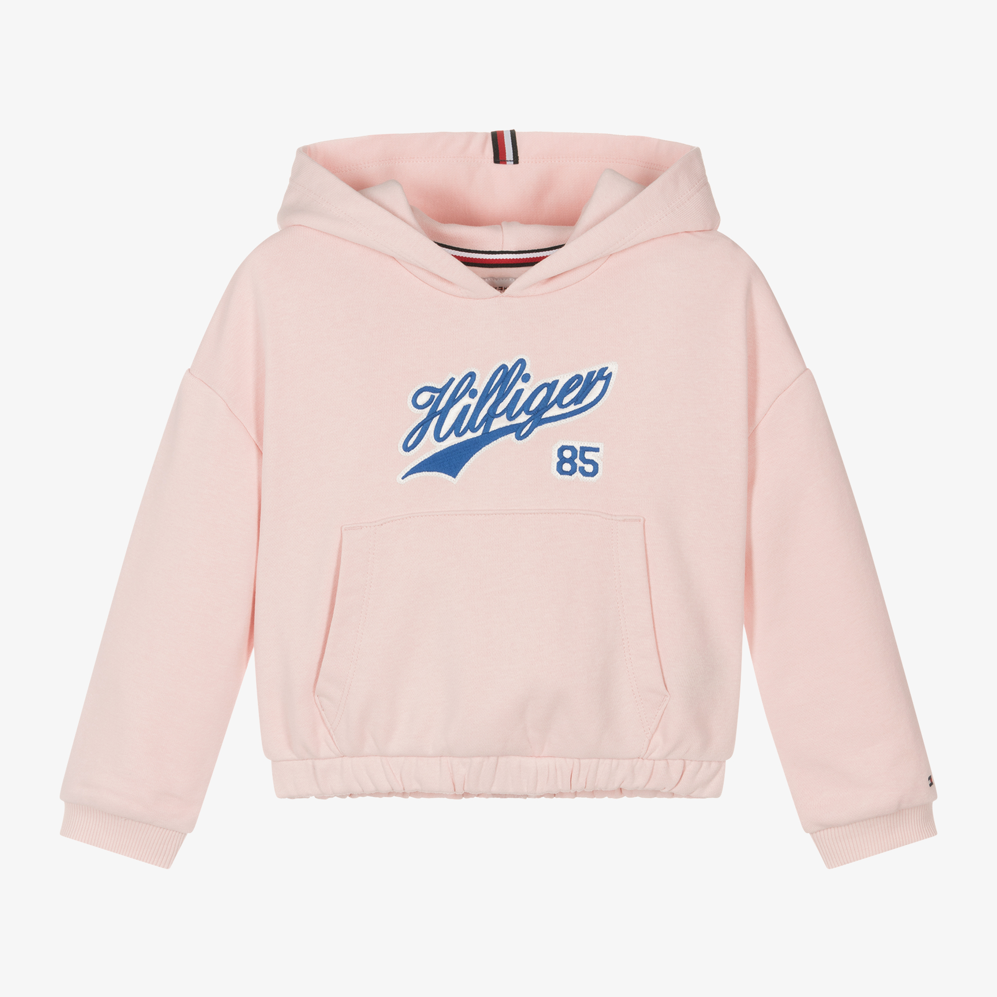 Pink tommy hoodie sale