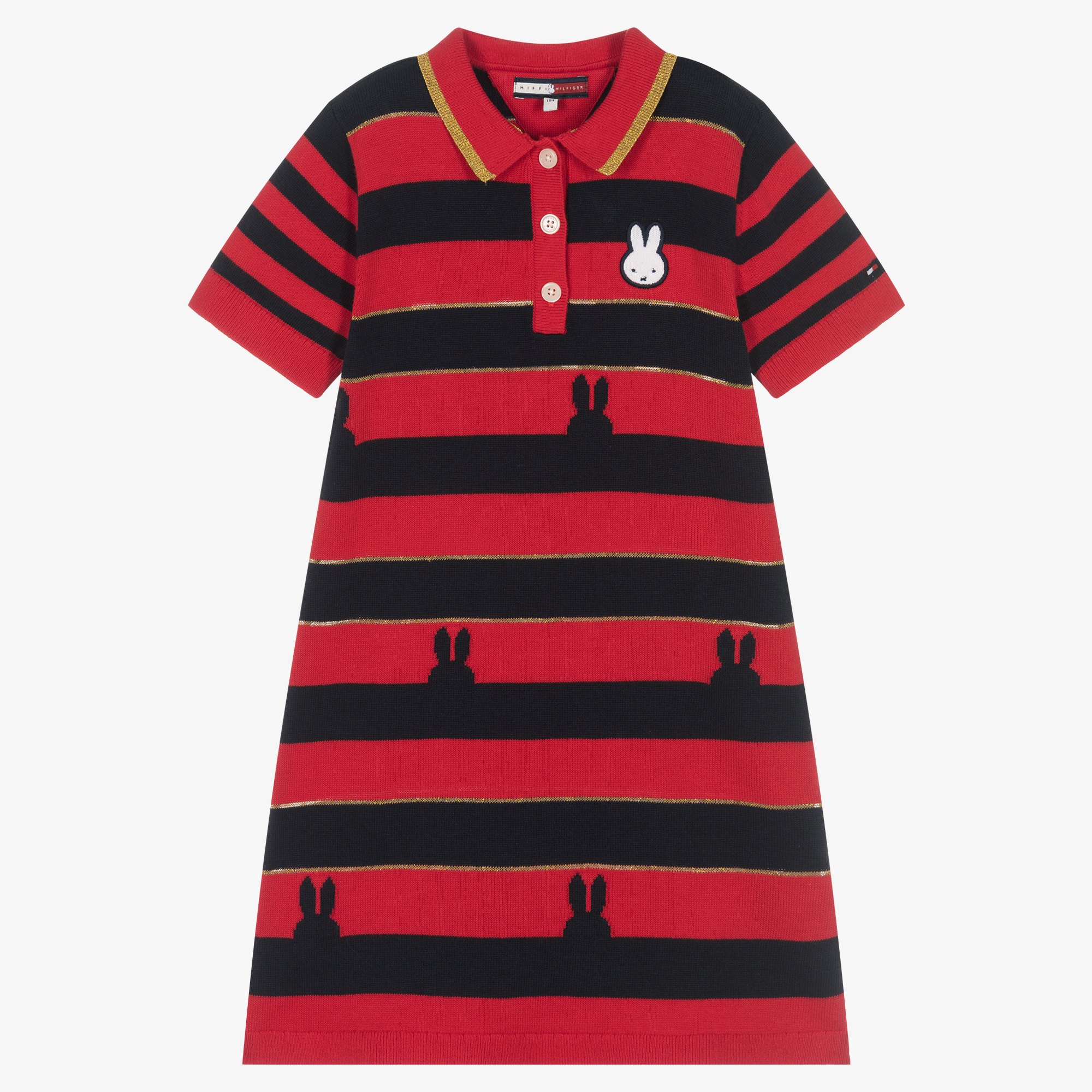 Red white and blue tommy best sale hilfiger dress