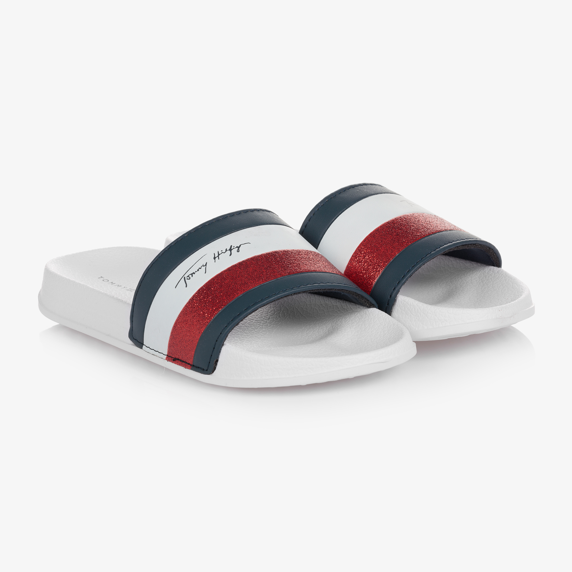 Girls tommy hilfiger sliders new arrivals