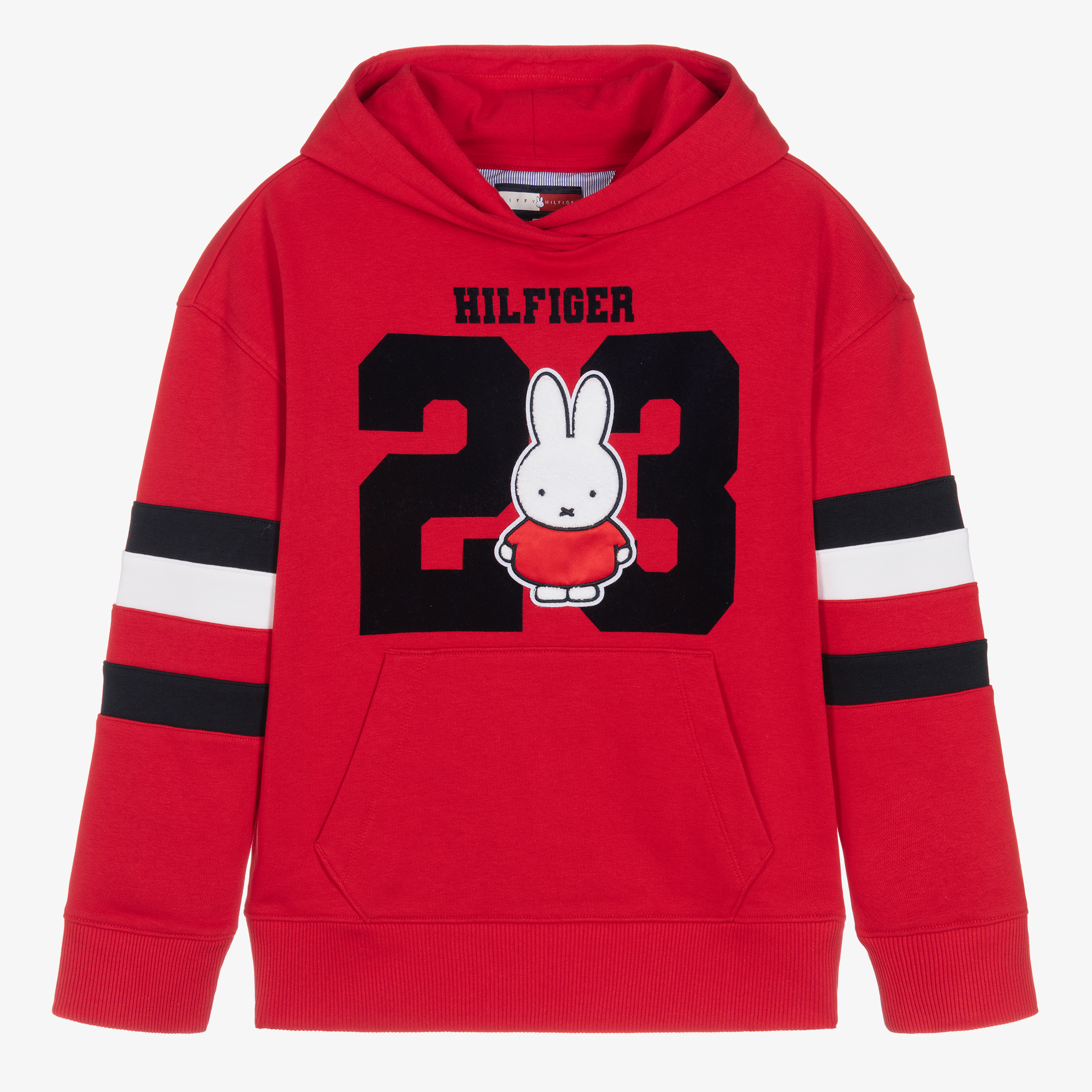 Tommy Hilfiger - Teen Red Cotton Miffy Logo Hoodie