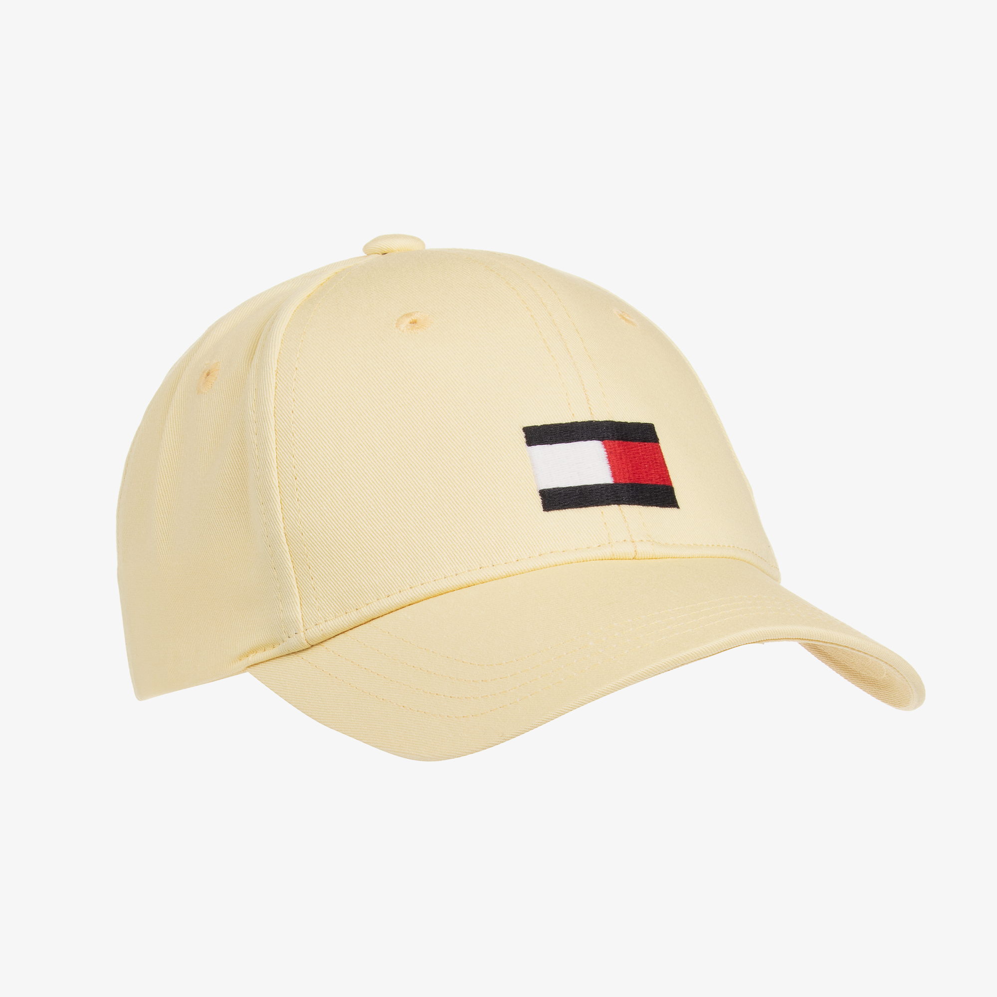 Tommy Hilfiger - Yellow Cotton Cap Logo Childrensalon Flag | Outlet