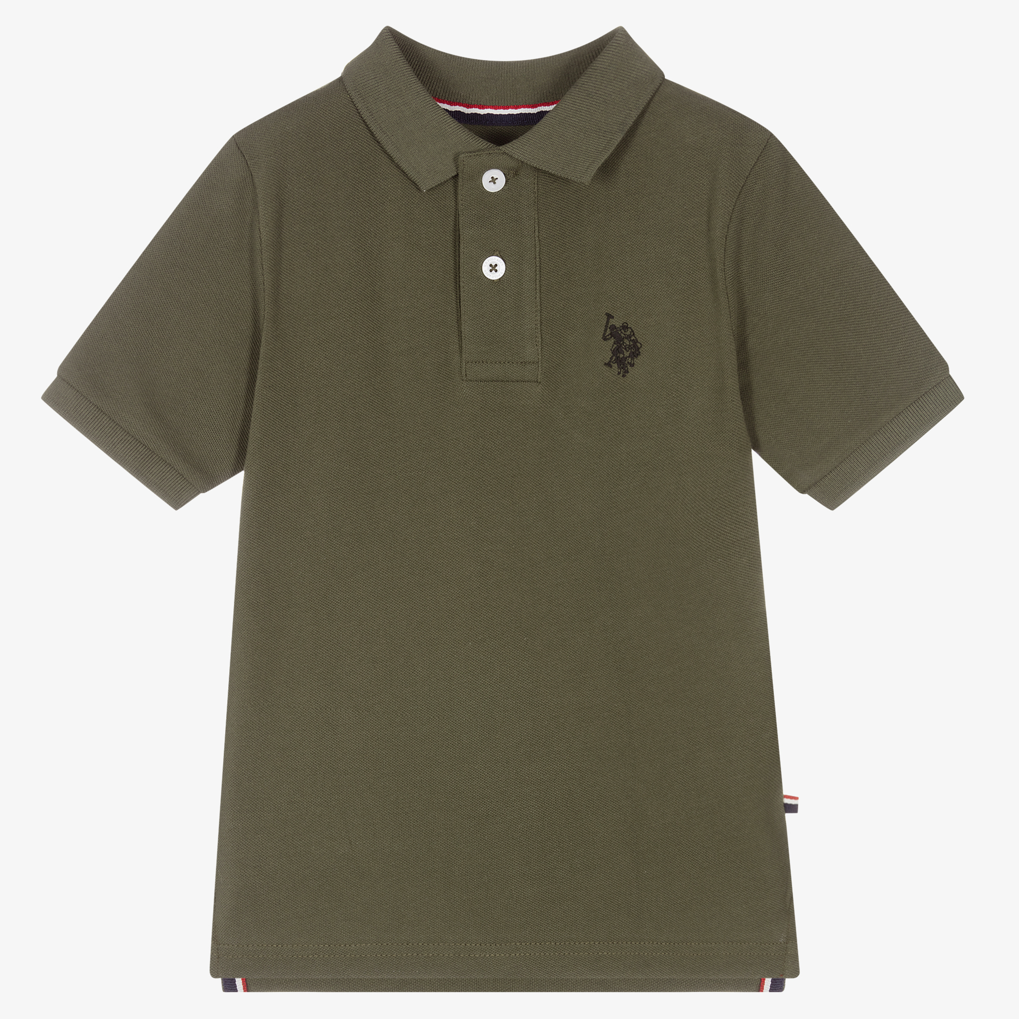 childrens green polo shirt