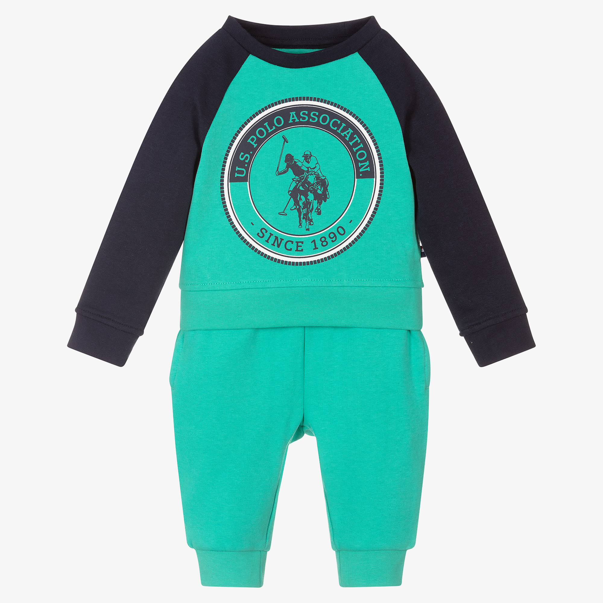 Green polo outlet tracksuit