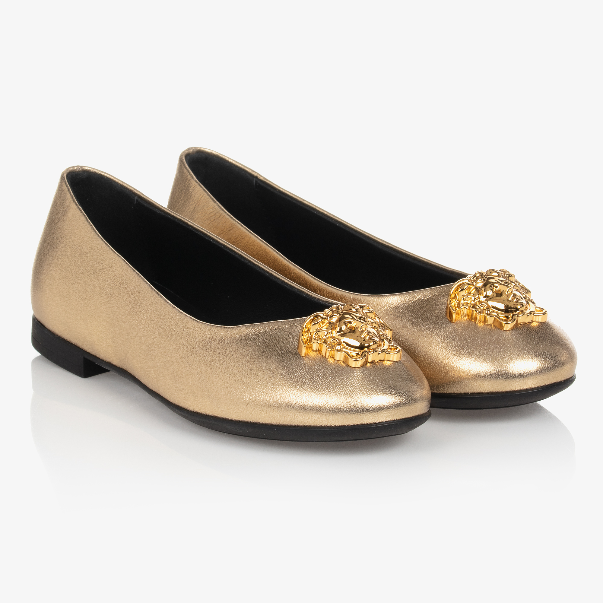 Gold pumps hot sale for girls