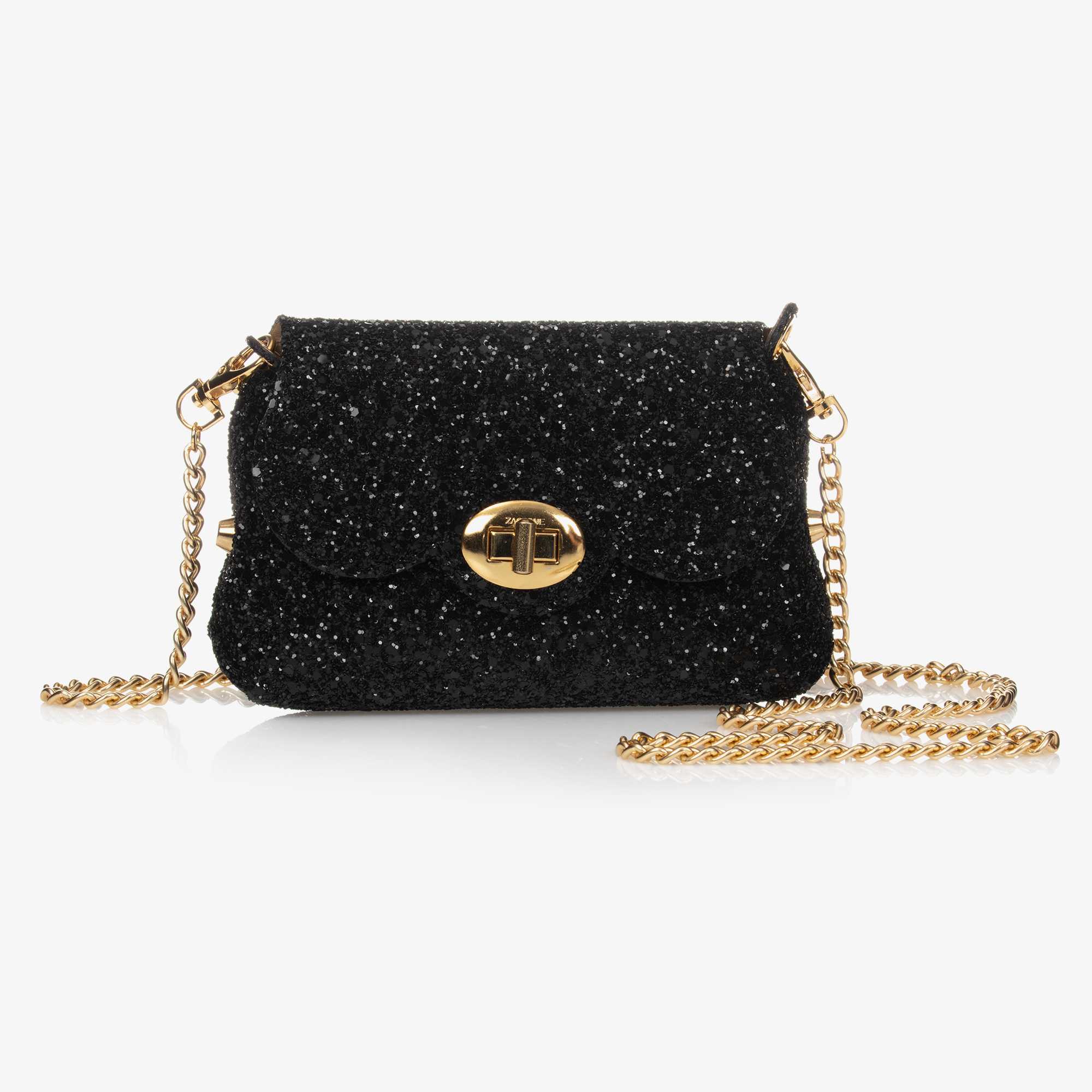 Olivia & Kate Women's Black Glitter Jelly Purse Crossbody Shoulder Bag &  Chain | eBay